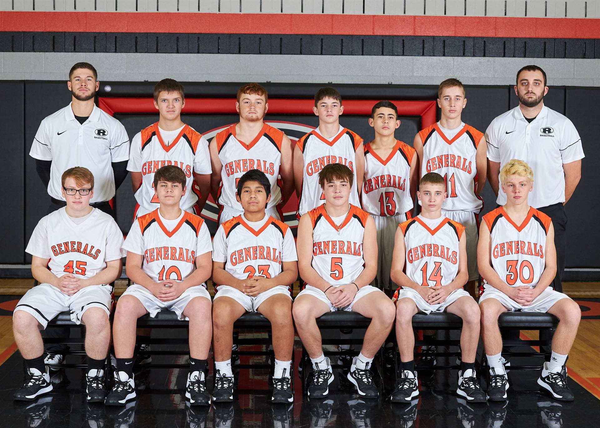 hs boys bb freshman team