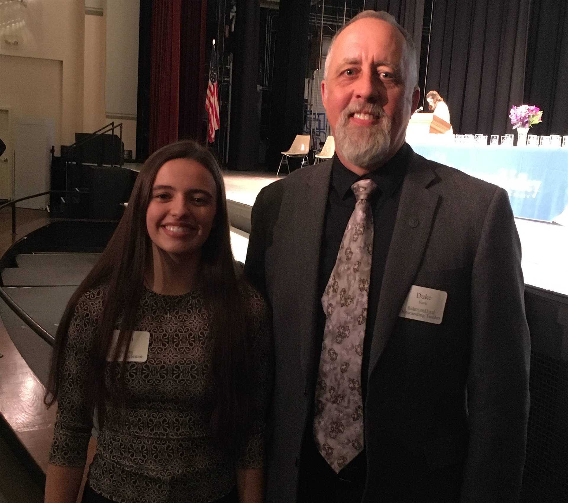 34th Annual MVESC Teacher Recognition Award Recipient Duke Stark