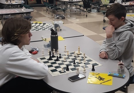 Middle School Chess Club chess match