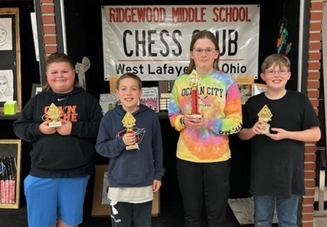 Middle School Chess Club Members